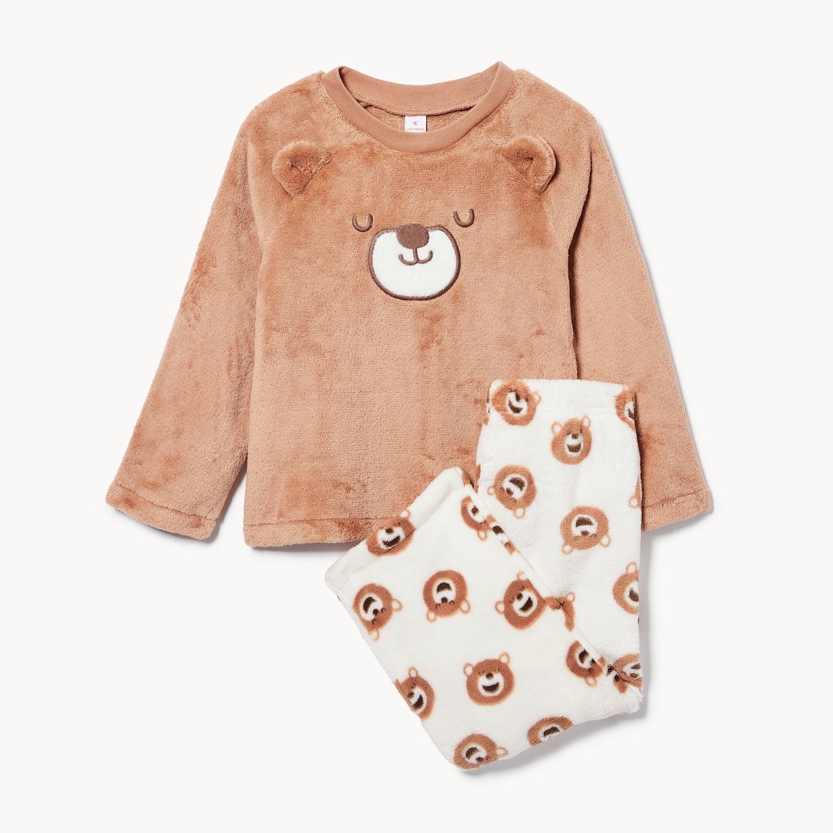 Toddler Girls' Fleece Bear Sleep Set