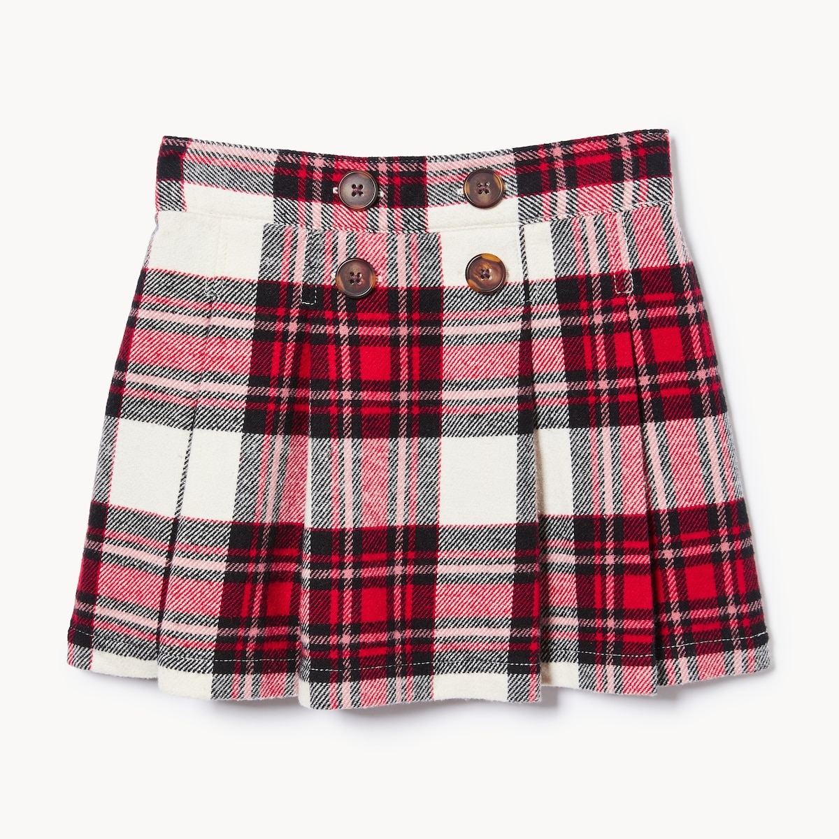 Jupe en tissu cossais pour petites filles