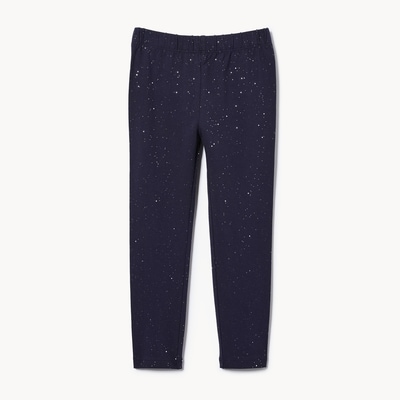 Toddler Girls' Sparkle Legging - Dark Navy