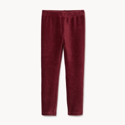 Toddler Girls' Corduroy Legging - Maroon