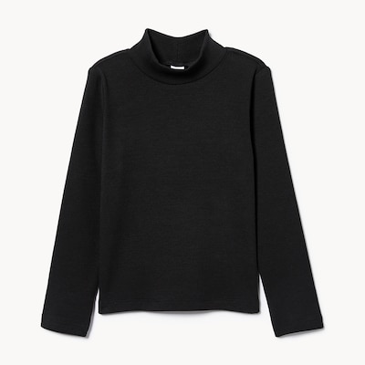 Toddler Girls' Ribbed Turtleneck - JF Black
