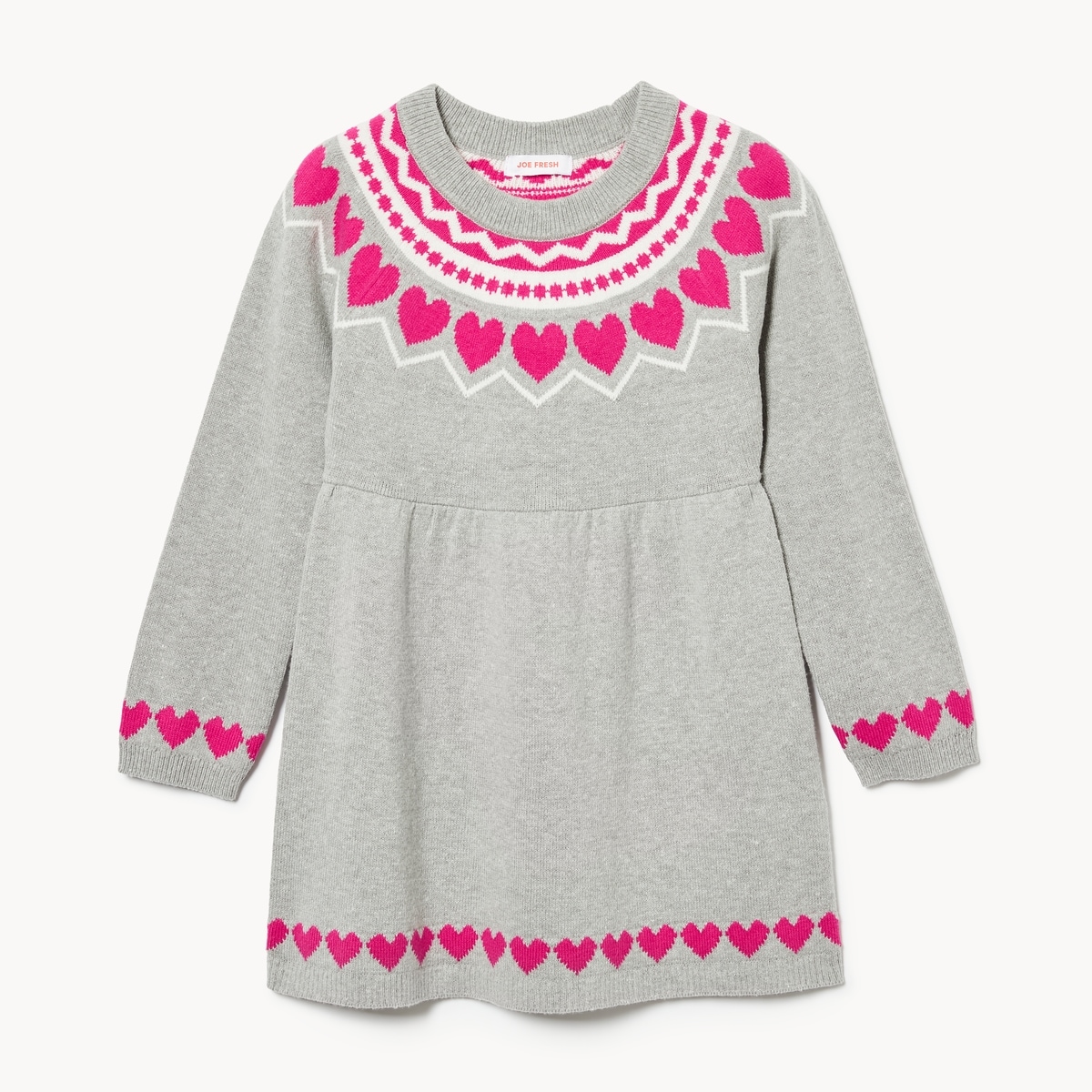 Toddler Girls' Fair Isle Sweater Dress