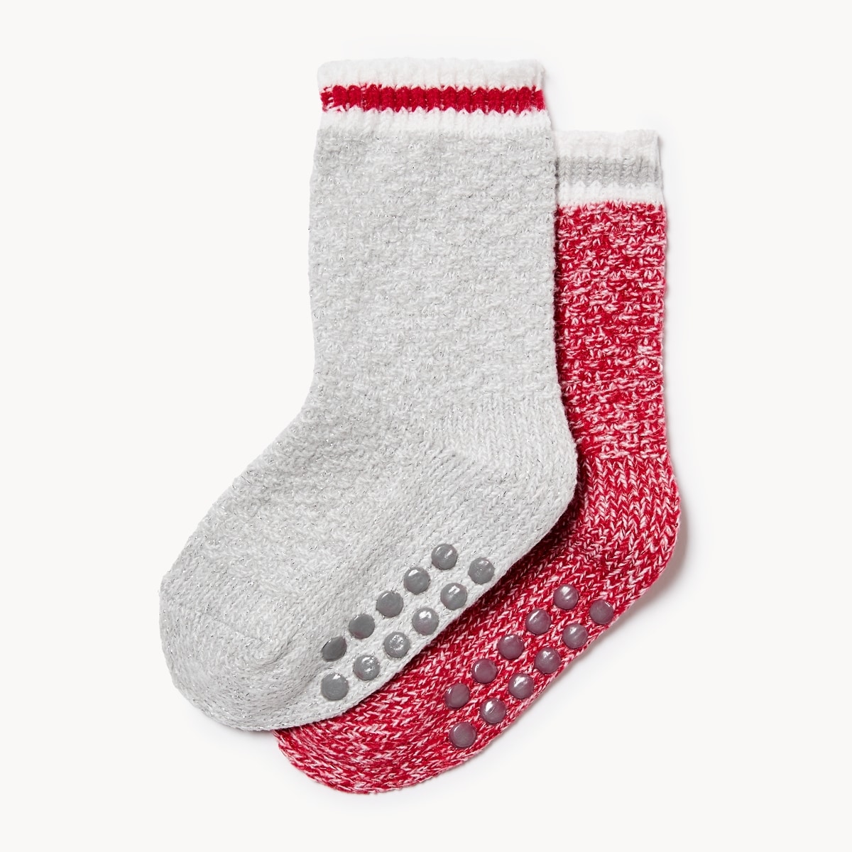 Toddler Girls' 2-Pack Heavyweight Crew Socks