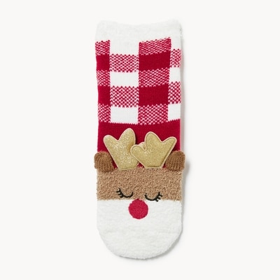 Toddler Girls' Cabin Crew Socks - Red