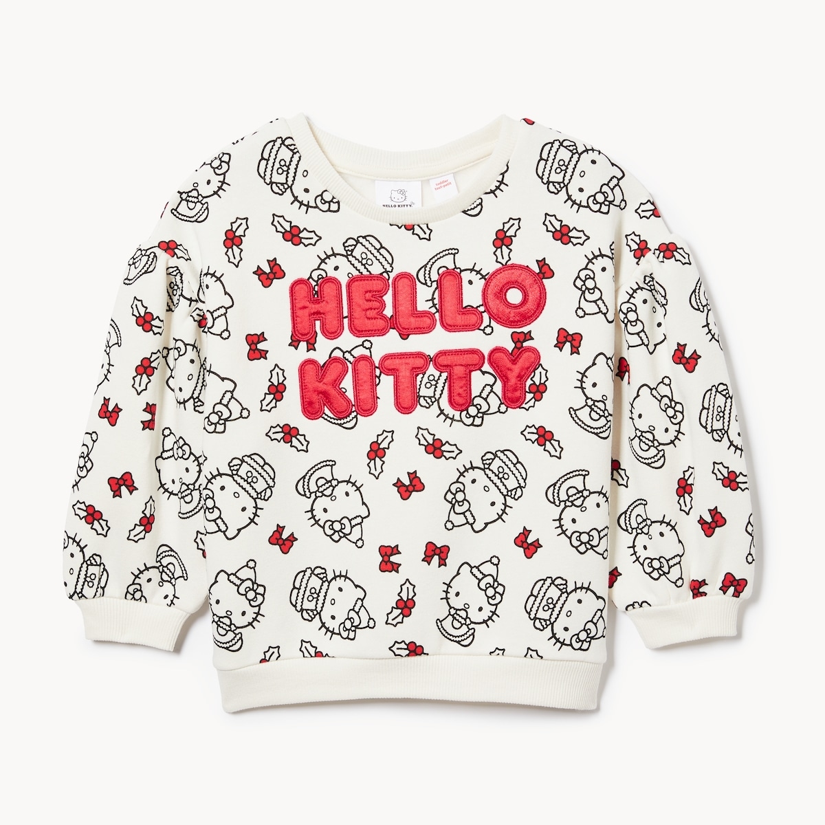 Chandail en molleton imprim festif Hello Kitty