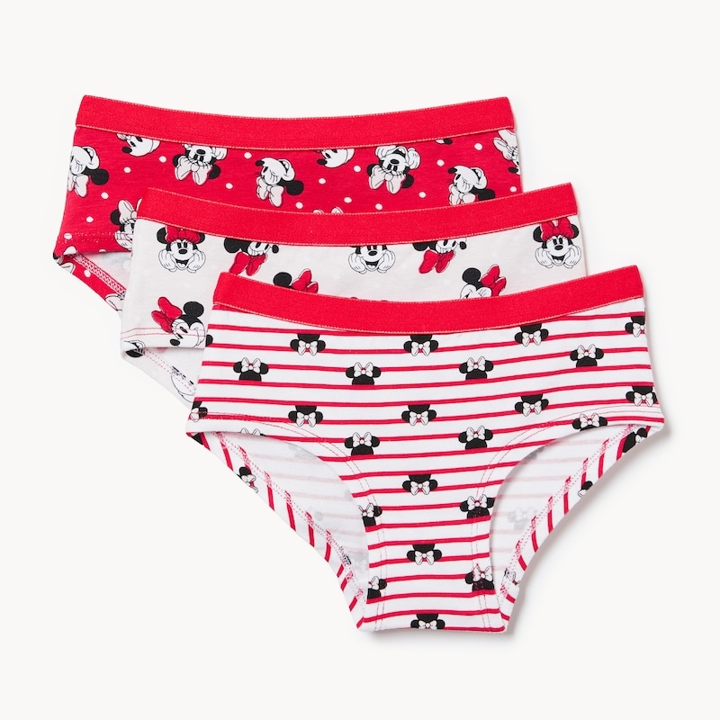 Toddler Disney Minnie Mouse 3-Pack Boyshorts