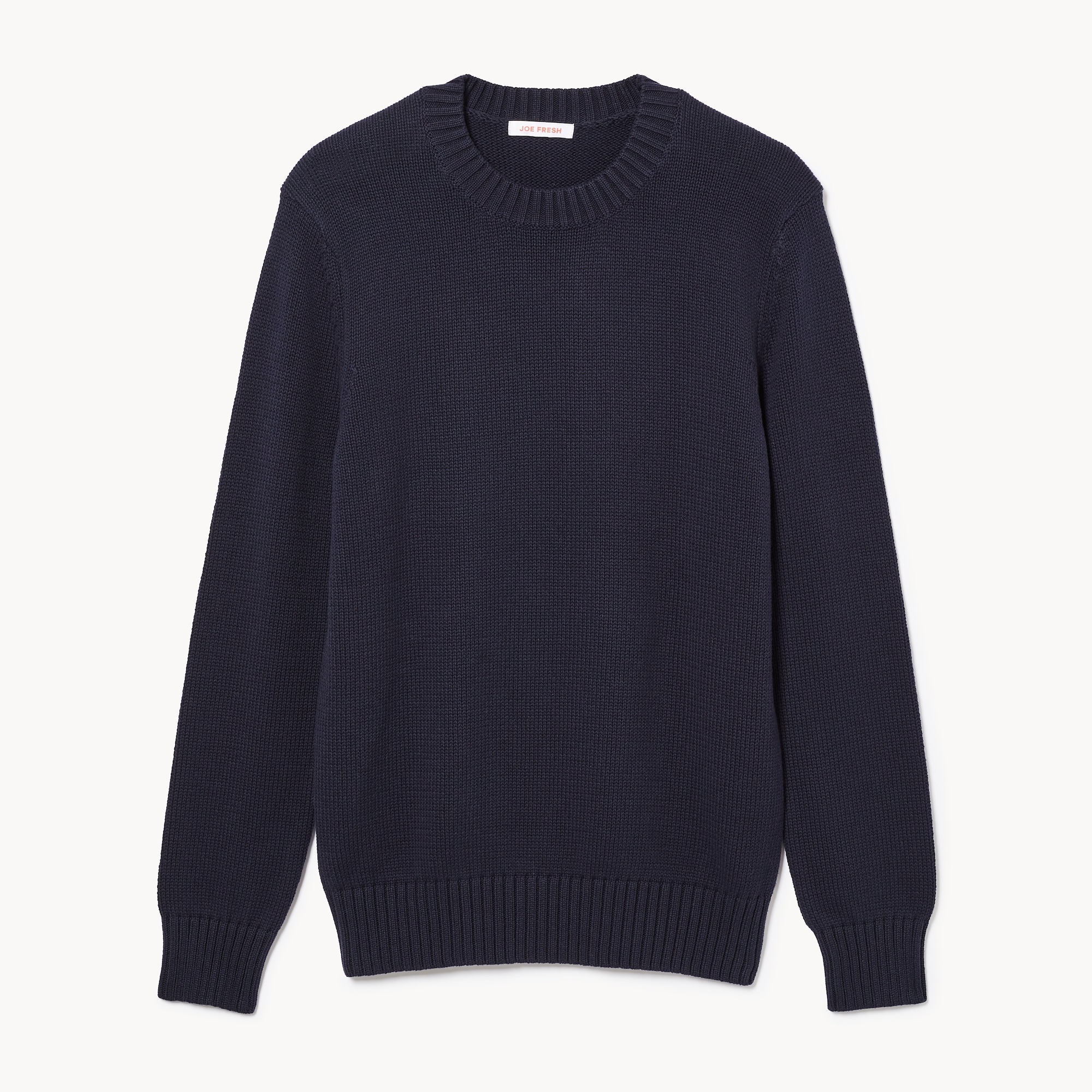 Men's Heavyweight Crew Neck Sweatshirt in Navy from Joe Fresh