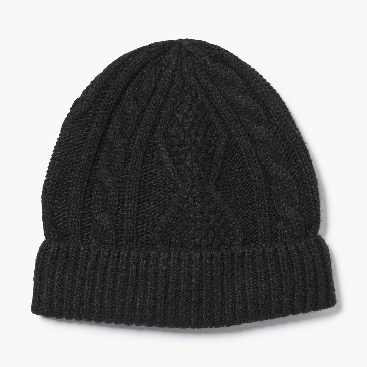 Tuque  mailles torsades pour hommes