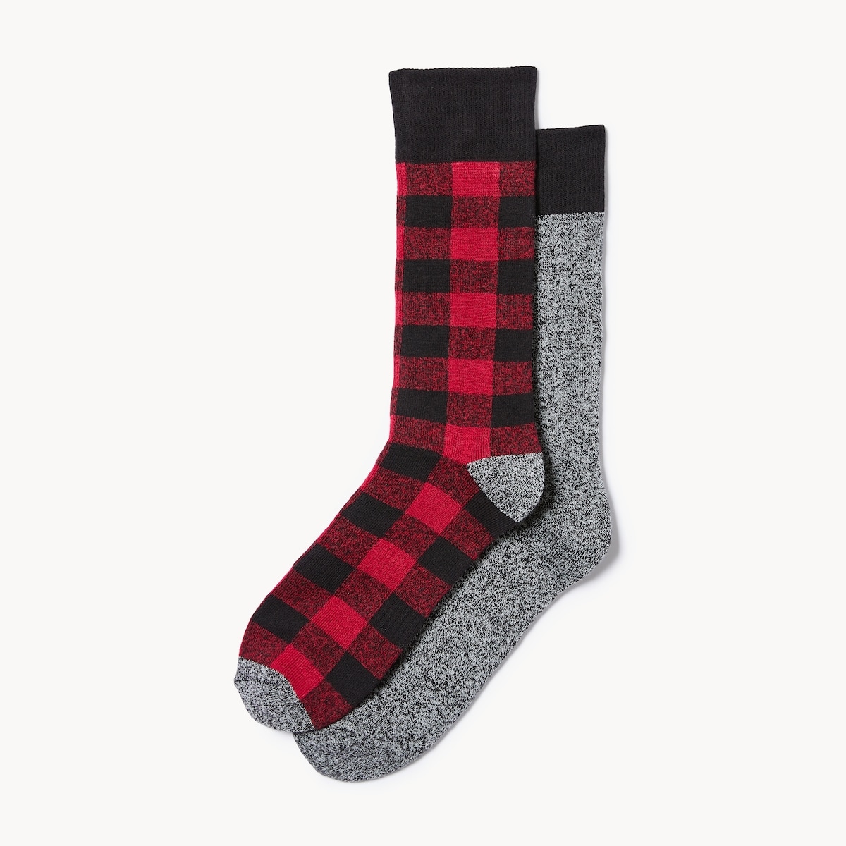 Men's 2-Pack Terry Crew Socks