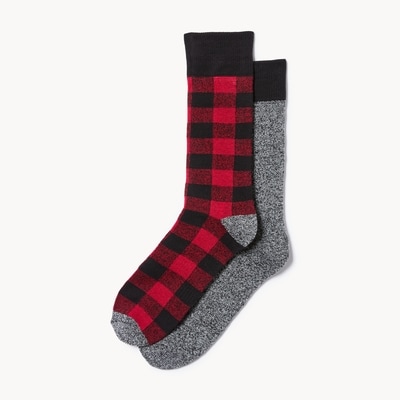 Joe Fresh Men's 2-Pack Terry Crew Socks 1 ea, $12.00/1ea