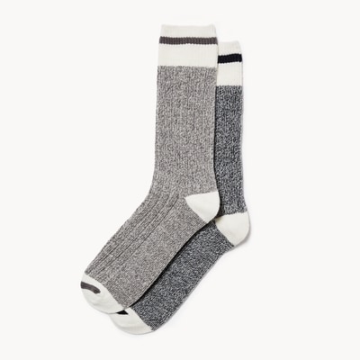 Joe Fresh Men's 2-Pack Marled Wool Blend Crew Socks 1 ea, $14.00/1ea
