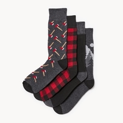 Joe Fresh Men's 4-Pack Crew Socks 1 ea, $12.00/1ea
