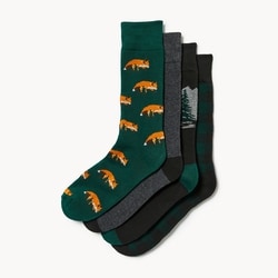 Joe Fresh Men's 4-Pack Crew Socks 1 ea, $12.00/1ea
