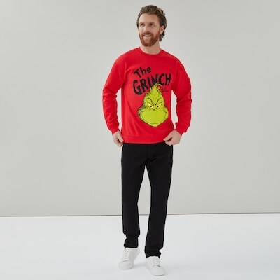 Joe Fresh Chandail imprimé festif Grincheux pour hommes 1 ea, 39,00 $/1ch