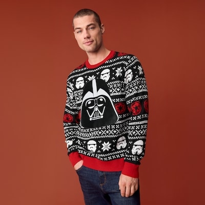Joe Fresh Men's Star Wars Darth Vader Festive Sweater 1 ea, $45.00/1ea
