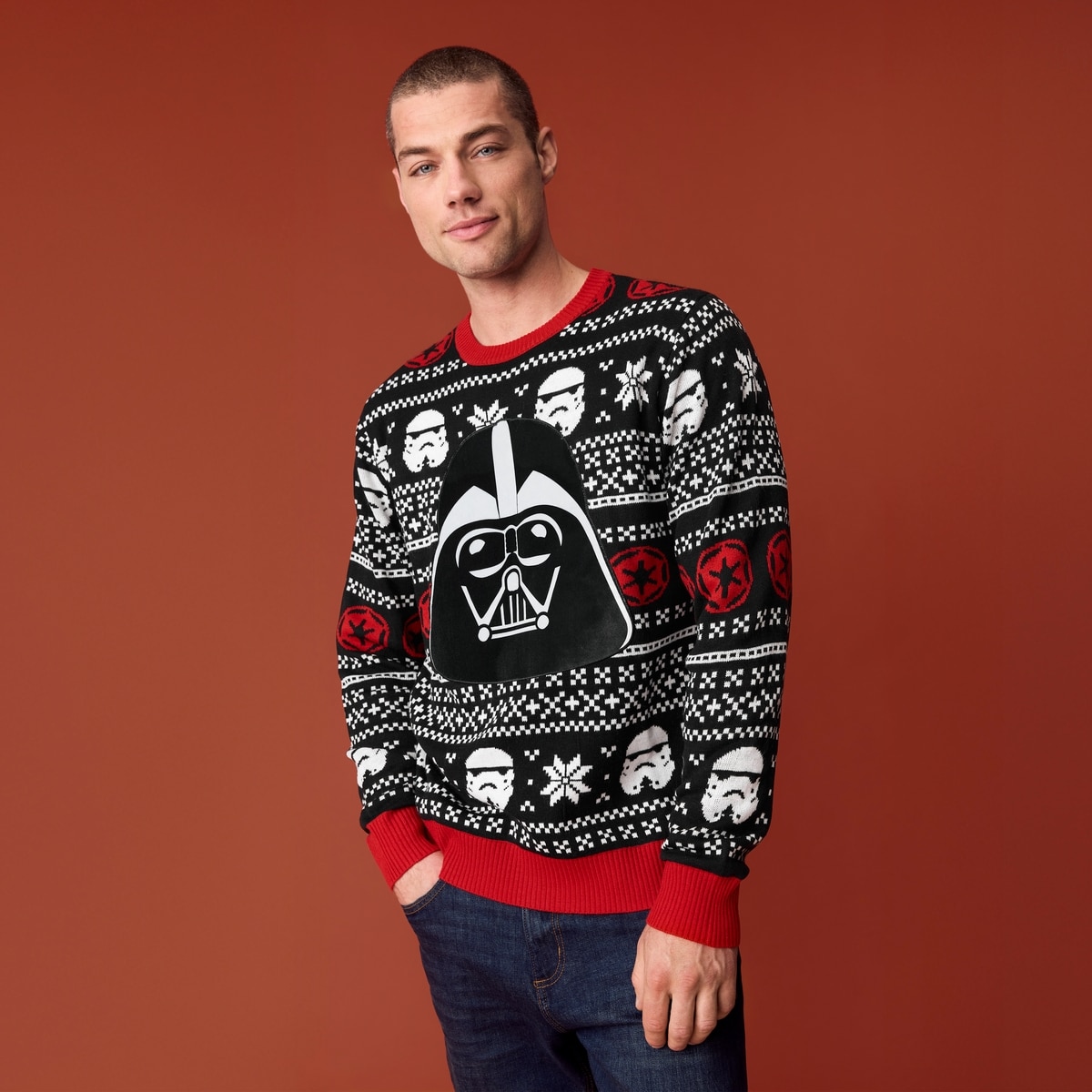 Men's Star Wars Darth Vader Festive Sweater
