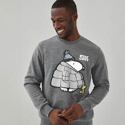 Joe Fresh Men's Peanuts Snoopy Festive Sweatshirt 1 ea, $39.00/1ea