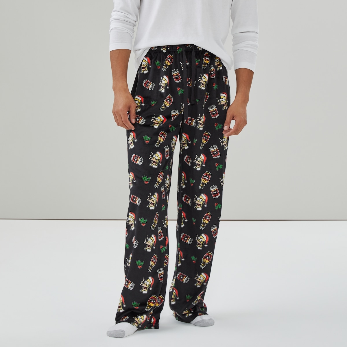 Pantalon de nuit Homer des Simpsons pour hommes
