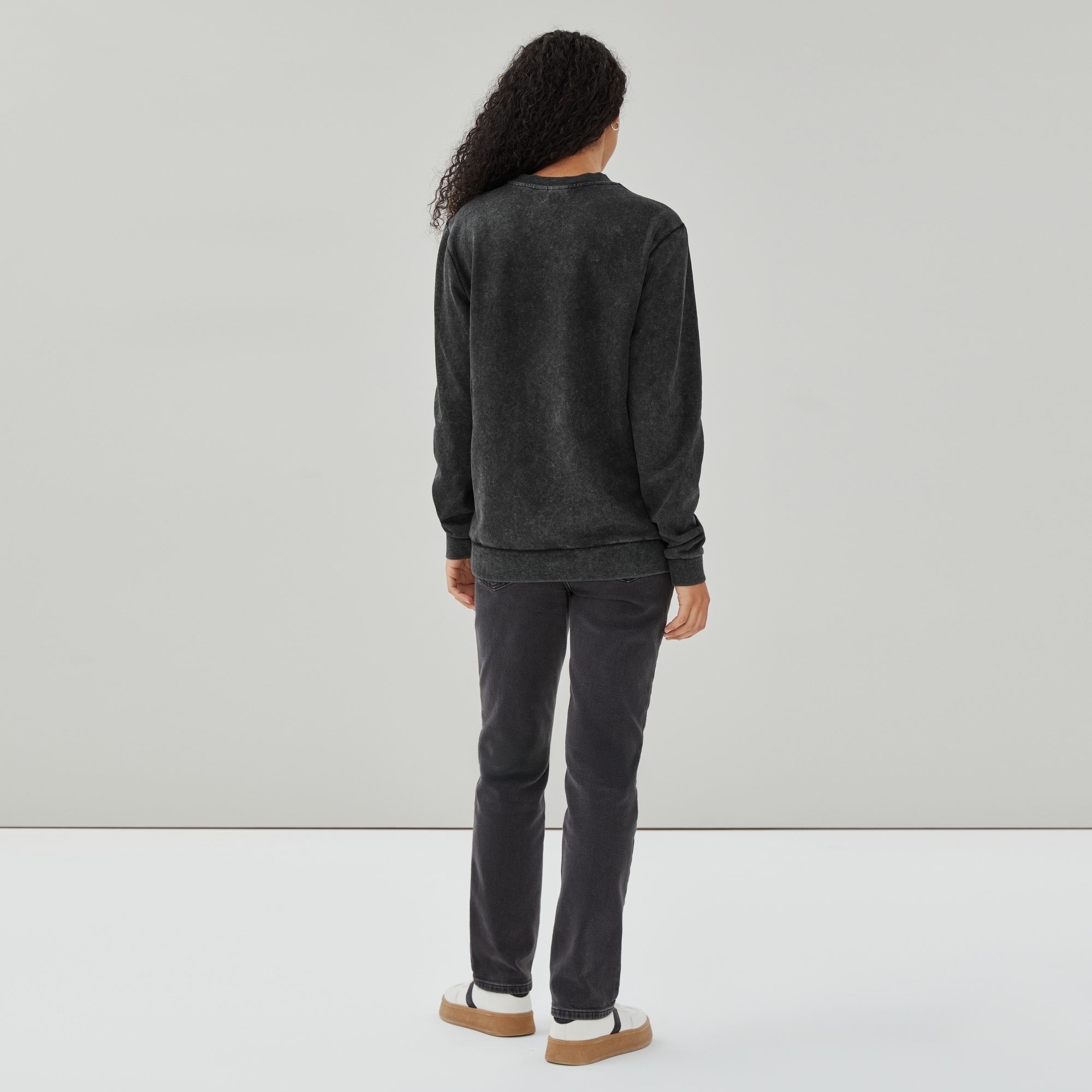 Wicked Graphic Sweatshirt in Black from Joe Fresh