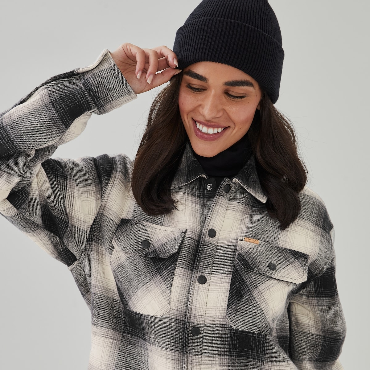 Adult Matix Lined Flannel Shacket