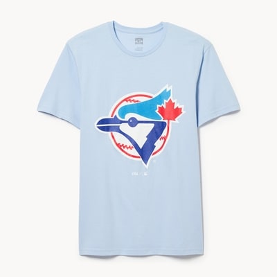 Adult MLB Toronto Blue Jays T-Shirt - Light Blue