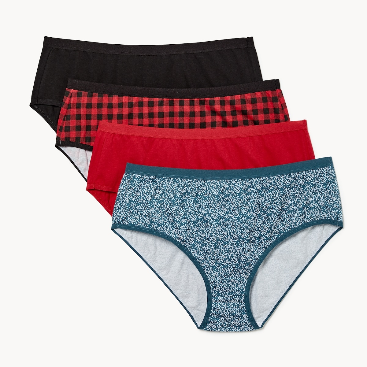 Women+ 4-Pack Organic Cotton Brief