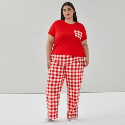 Joe Fresh Ens. avec pantalon de nuit en flanelle Femmes+ 1 ea, 35,00 $/1ch