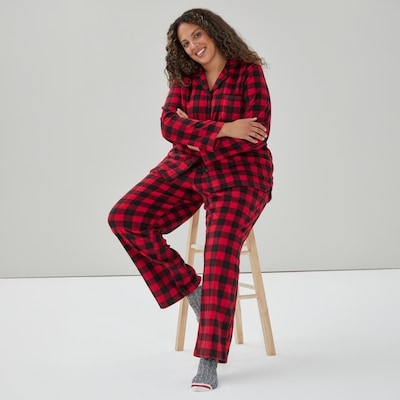 Joe Fresh Women+ Festive Printed Sleep Set 1 ea, $35.00/1ea