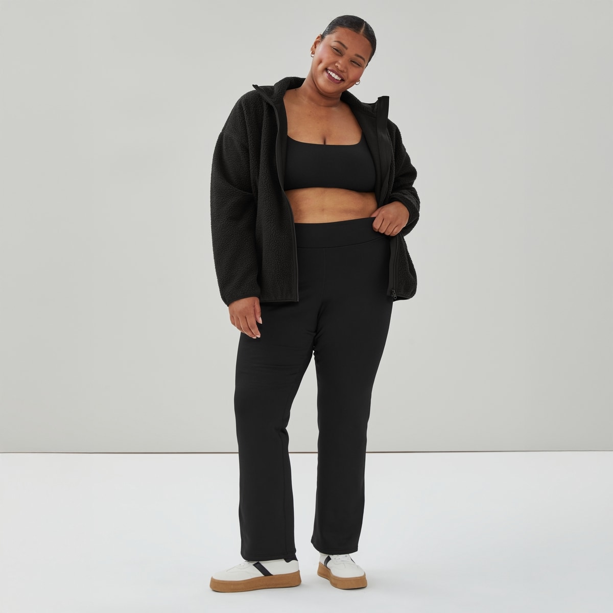 Women+ Active Fleece Straight Pant