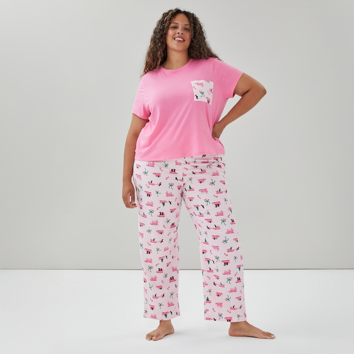 Women+ Flannel Sleep Pant Set