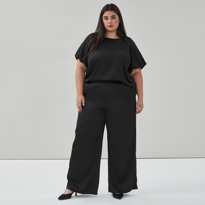 Joe Fresh Women+ Satin Wide Leg Pant 1 ea, $49.00/1ea