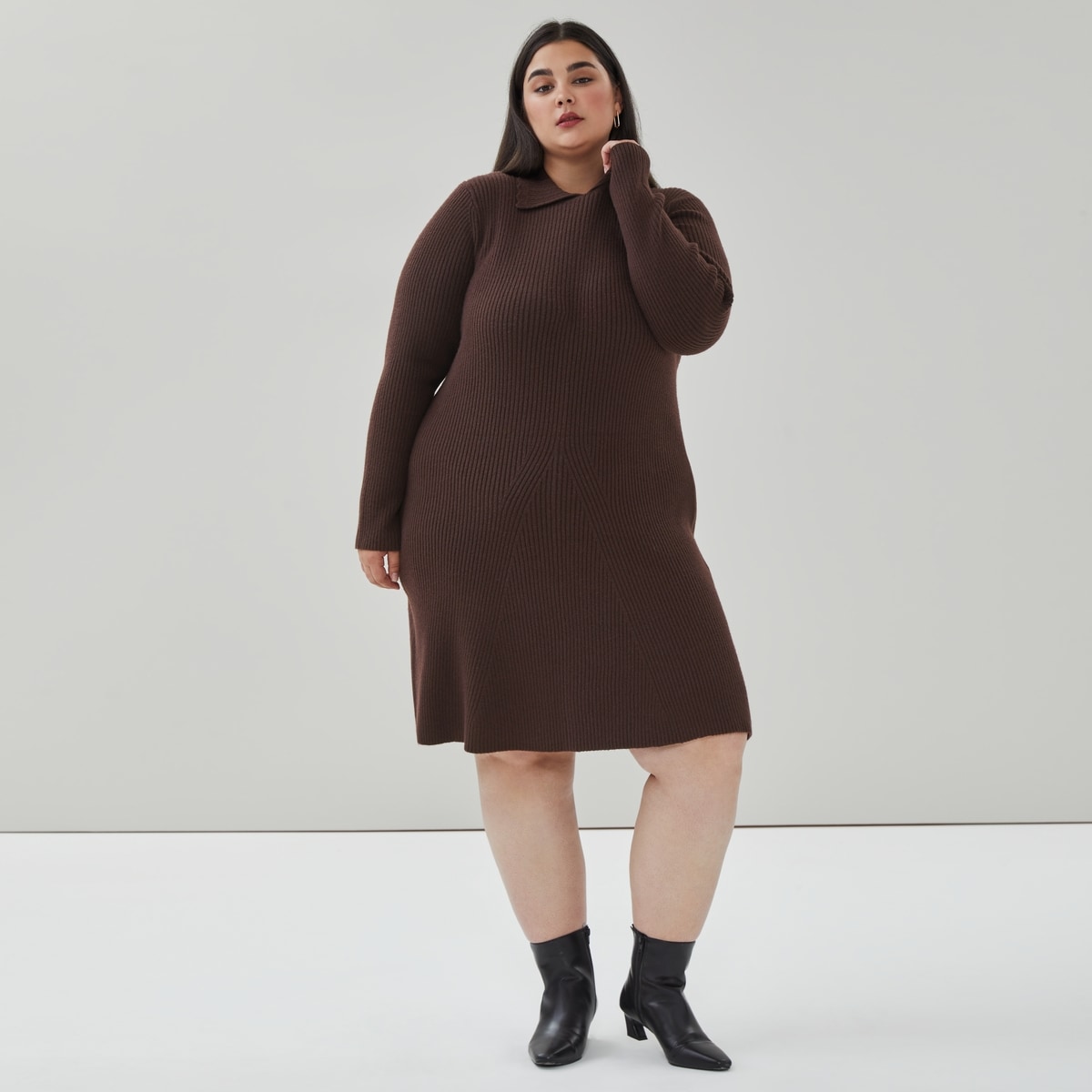 Women+ Mini Sweater Dress