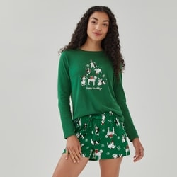Joe Fresh Festive Cotton Sleep Short 1 ea, $14.00/1ea