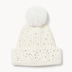 Joe Fresh Tuque côtelée avec ornements 1 ea, 19,00 $/1ch