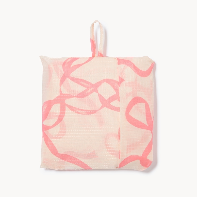Printed Packable Shopper Tote