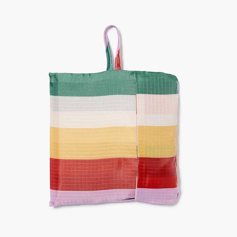 Printed Packable Shopper Tote