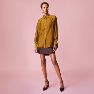 Joe Fresh Oversized Organza Button-Up 1 ea, $39.00/1ea