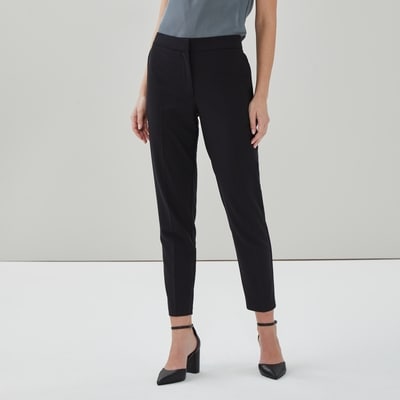 Pantalon habillé à jambe ajustée - Noir JF