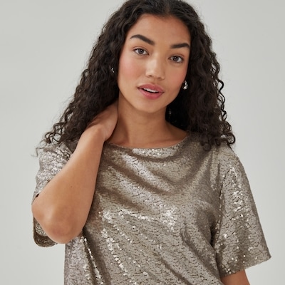 Joe Fresh T-shirt à paillettes 1 ea, 39,00 $/1ch