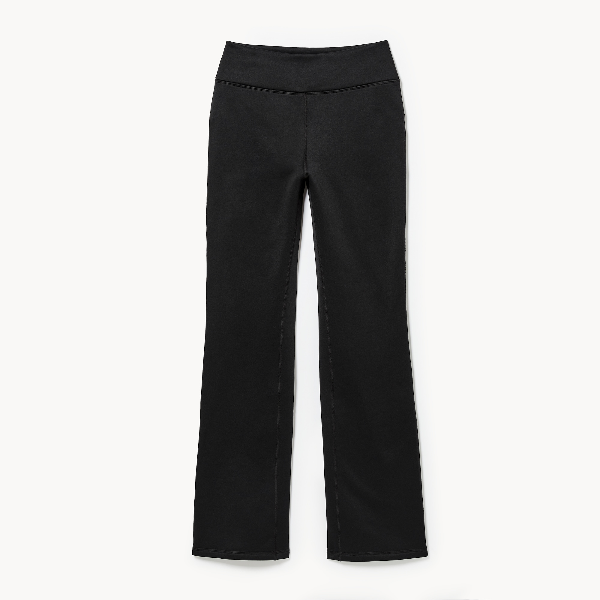Active Fleece Straight Pant in Black from Joe Fresh