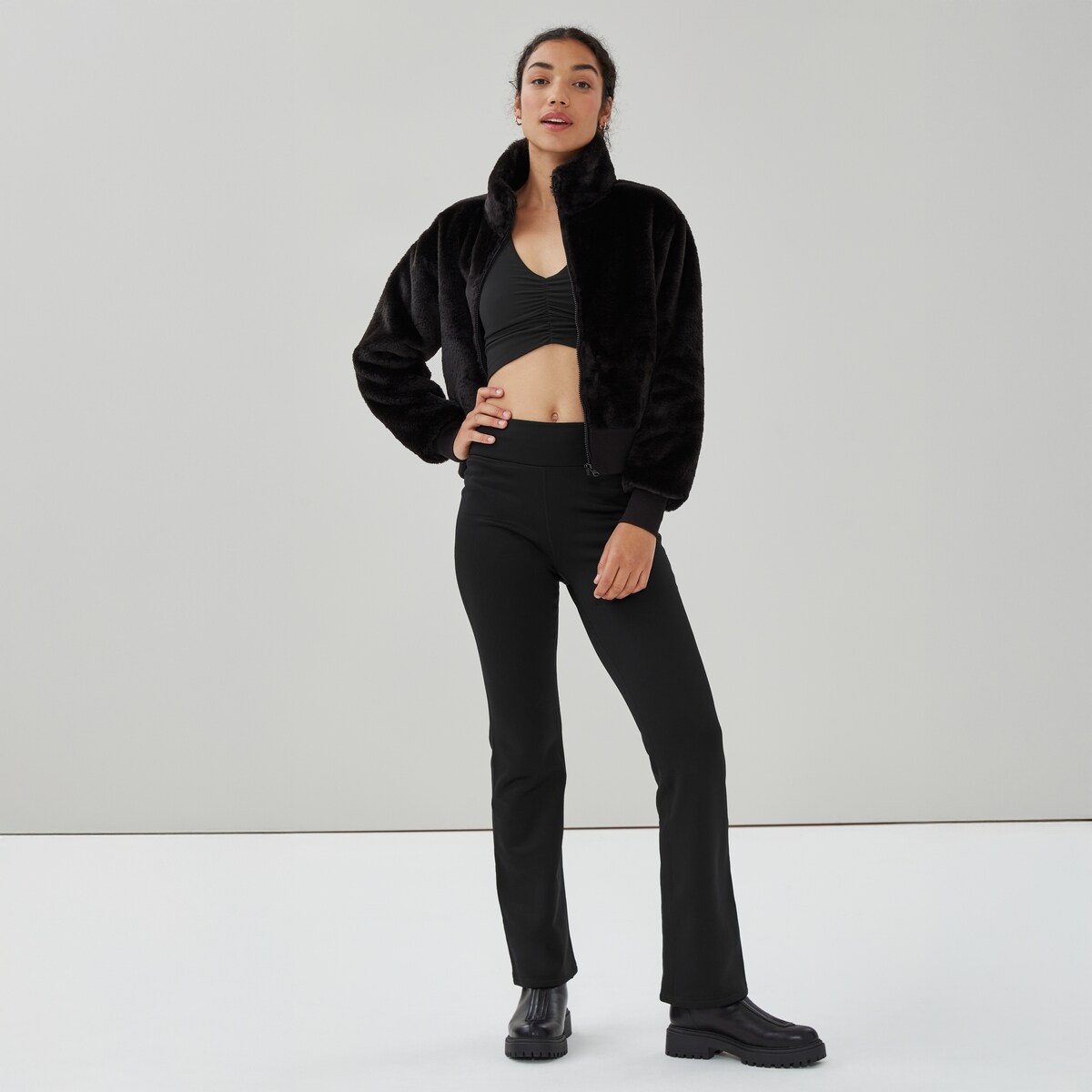 Active Fleece Straight Pant