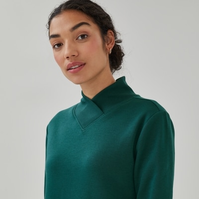 Active Essential Fleece Tunic - Dark Teal