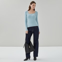 Joe Fresh Ribbed Long Sleeve Top 1 ea, $39.00/1ea