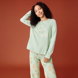 Joe Fresh Graphic Long Sleeve Sleep Top 1 ea, $19.00/1ea