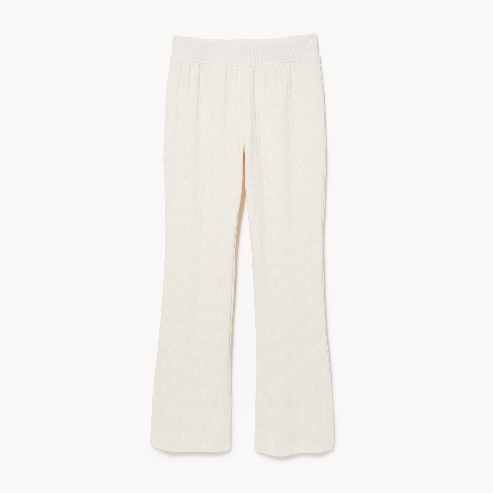 Textured Knit Pant in Cream from Joe Fresh