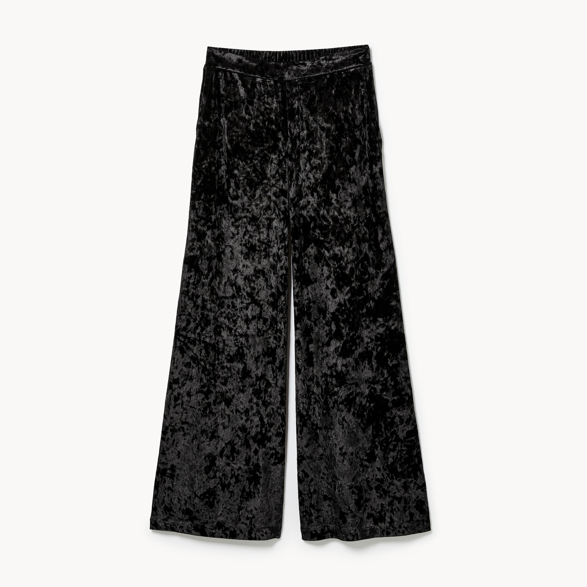 パンツ 22aw prada velvet pants w5wr063483_jf_black_lay_down_f