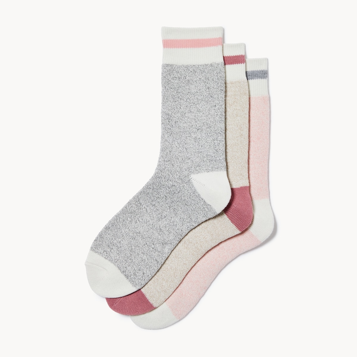 Ens. de 3paires de chaussettes tube pour bottes