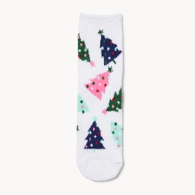 Chaussettes tube des Fêtes - Blanc