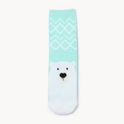 Holiday Crew Socks - Blue