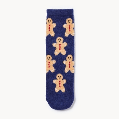 Chaussettes tube des Fêtes - Marine